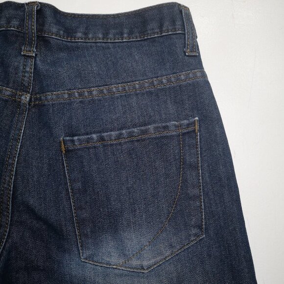Paper Denim & Cloth Youth's Size 16 Medium Wash Longer Wide Leg Shorts - Picture 8 of 11